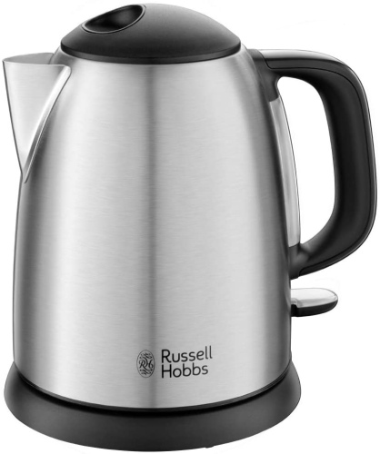 Ecost Customer Return, Russell Hobbs Adventure 24991-70 Mini Kettle Stainless Steel 1.0 L 2400 W Qui