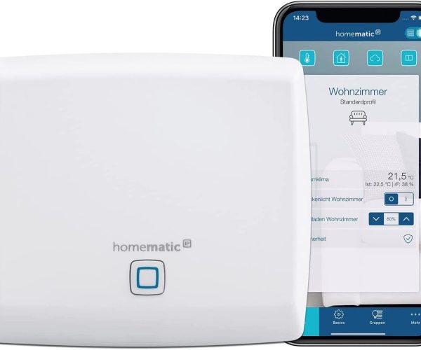 Ecost customer return Homematic IP Access Point  Smart Home Gateway with free app and voice control