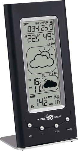 Ecost customer return TFA Dostmann satellitecontrolled radio weather station.