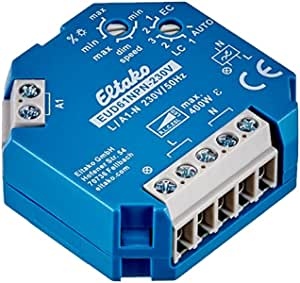 Ecost customer return Eltako universal dimmer switch 230 V, power MOSFET, ESL LED up to 400 W, 1 pie