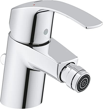 Ecost customer return GROHE 32929002 Eurosmart Bidet Tap with PopUp Waste Set