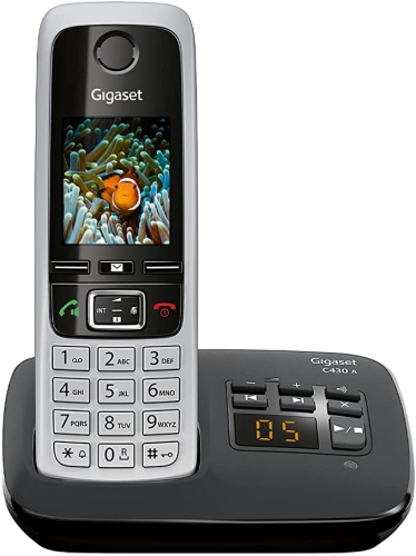 Ecost customer return Gigaset C430A Cordless Phone with Answering Machine  DECT Phone with HandsFree