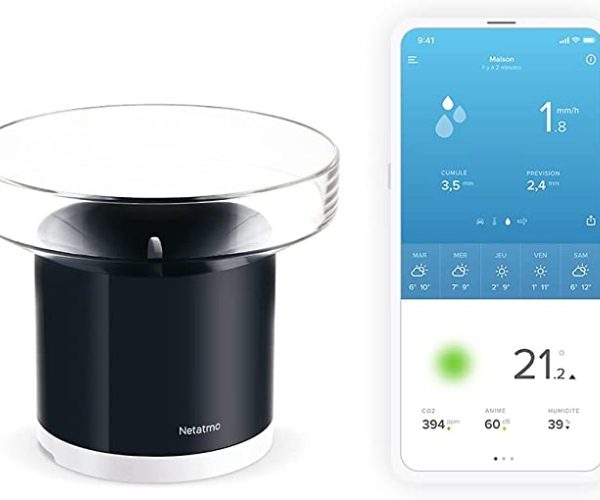 Ecost customer return Netatmo Transceiver for Netatmo Weather Station NRG01WW, Rain gauge