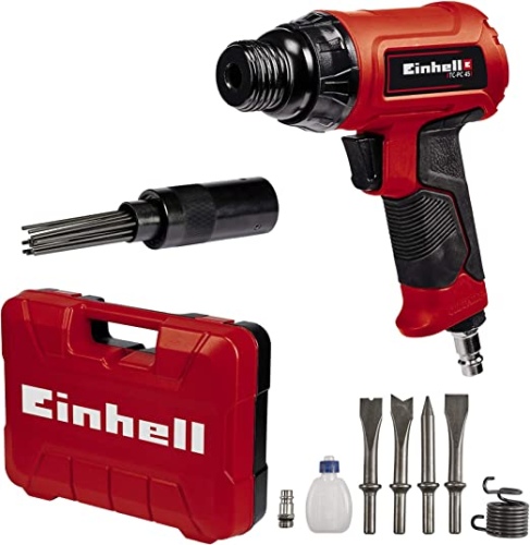 Ecost customer return Einhell TCPC 45 Compressed Air Chisel Hammer Set (for Stone and Metal, Include