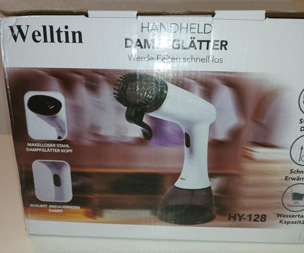 Ecost Customer Return, Welltin Portable Vertical Iron For Clothes 2000W Home Office Travel Updated L