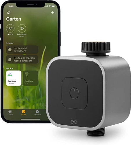 Ecost customer return Eve Aqua  Smart Irrigation Control via App or Siri, Automatic Watering, Schedu