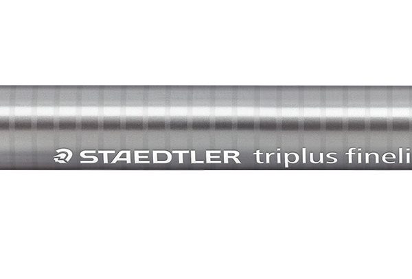 Flomasterveida pildspalva STAEDTLER TRIPLUS fineliner, 0.3mm, zaļa tinte