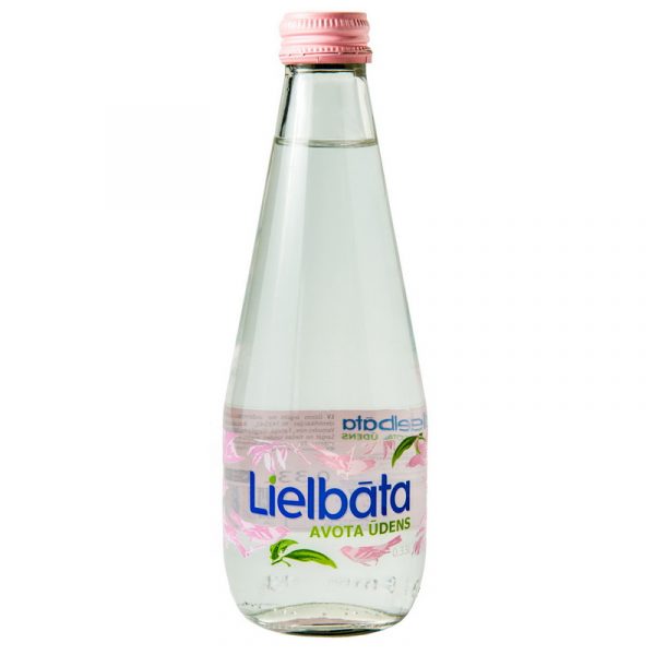 Dabīgs avota ūdens LIELBĀTA, negāzēts, 0.33 L, stikla pudelē