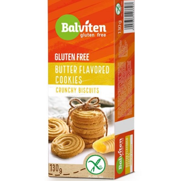 Cepumi ar sviesta garšu BALVITEN, bez glutēna, 130g