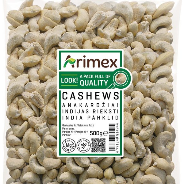 Indijas rieksti 500g