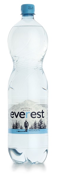 Dzeramais ūdens EVEREST negāzēts, 1.5 l
