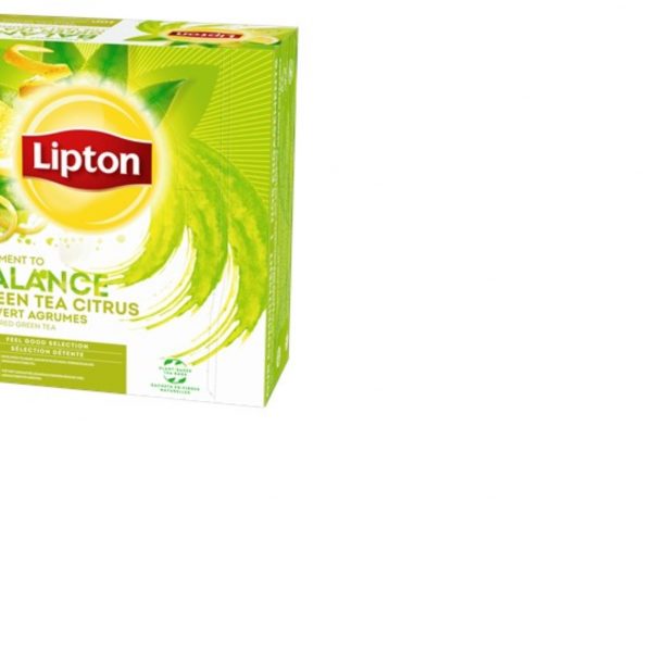 Zaļā tēja LIPTON Citrus, 100 x 1.8g