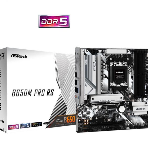 Mainboard|ASROCK|AMD B650|SAM5|Micro-ATX|Memory DDR5|Memory slots 4|1xPCI-Express 3.0 16x|1xPCI-Express 4.0 16x|1xM.2|1xHDMI|1xDisplayPort|4xUSB 2.0|3xUSB 3.2|1xUSB-C|1xRJ45|B650MPRORS