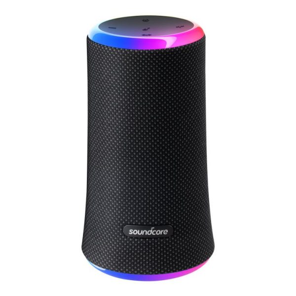 Portable Speaker|SOUNDCORE|Flare 2|Waterproof/Wireless|Bluetooth|Black|A3165G11