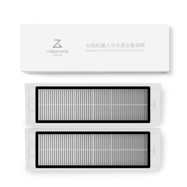 Product|ROBOROCK|Washable Dustbin Filter|Washable Dustbin Filter 2-pack|For S5 White/S5 White/S5 Black/E4 Black/S6 White/S6 White/S6 Black/S4 Black/S5 White Max/S5 Black Max/S6 White Pure/S6 Black Pure/S6 Black MaxV/E5 White/E5 Black/Q5 Black|8.02.0058