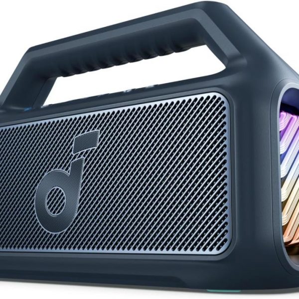 Portable Speaker|SOUNDCORE|Boom 2|Blue|Portable/Waterproof/Wireless|P.M.P.O. 80 Watts|Bluetooth|A3138031