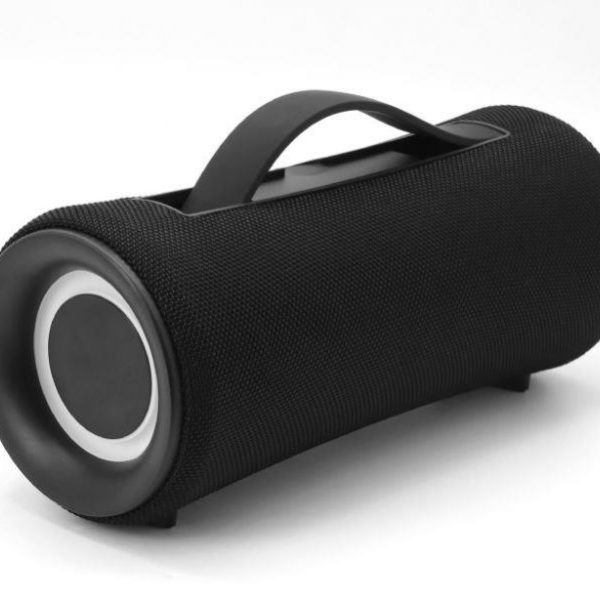Portable Speaker|GEMBIRD|Black|Wireless|1xUSB-C|SPK-BT-LED-04