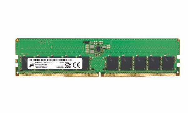 Server Memory Module|MICRON|DDR5|16GB|UDIMM/ECC|5600 MHz|CL 46|1.1 V|MTC10C1084S1EC56BR