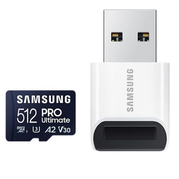 MEMORY MICRO SDXC 512GB/W/READER MB-MY512SB/WW SAMSUNG