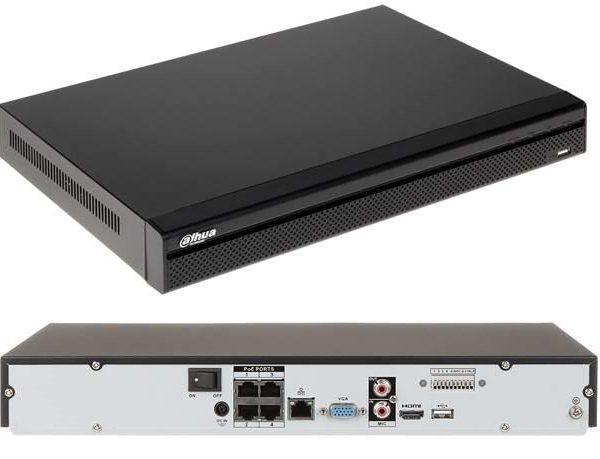 NET VIDEO RECORDER 4CH 4POE/NVR4204-P-4KS2/L DAHUA