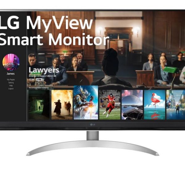 LCD Monitor|LG|32SQ700S-W|31.5"|Smart/4K|Panel VA|3840x2160|16:9|5 ms|Speakers|Tilt|Colour White|32SQ700S-W