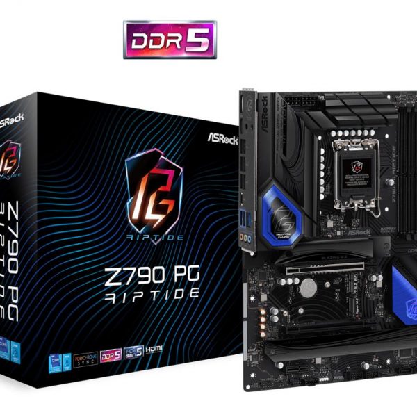Mainboard|ASROCK|Intel Z790|LGA1700|ATX|Memory DDR5|Memory slots 4|1xPCI-Express 3.0 1x|1xPCI-Express 4.0 16x|1xPCI-Express 5.0 16x|5xM.2|1xHDMI|1xDisplayPort|1xAudio-In|1xAudio-Out|1xMicrophone|2xUSB 2.0|6xUSB 3.2|1xUSB-C|1xRJ45|Z790PGRIPTIDE