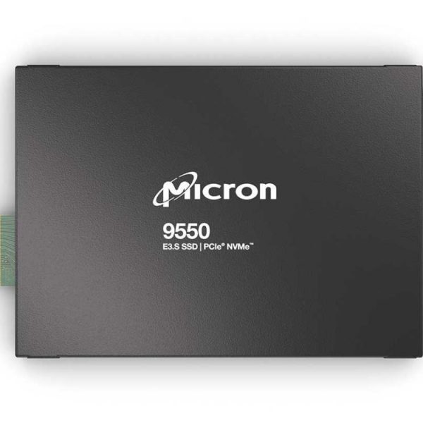 SSD|MICRON|SSD series 9550 PRO|7.68TB|PCIe Gen5|NVMe|NAND flash technology 3D TLC|Write speed 10000 MBytes/sec|Read speed 14000 MBytes/sec|Form Factor E3.S|MTFDLBQ7T6THA-1BK1DABYYR