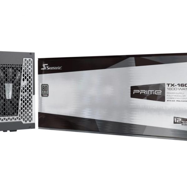 Power Supply|SEASONIC|PRIME TX ATX 3.0|1600 Watts|Efficiency 80 PLUS TITANIUM|MTBF 100000 hours|PRIME-TX-1600-ATX30