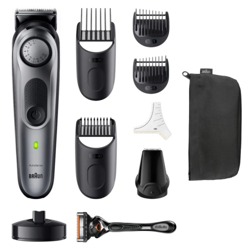 Braun Series 7 BT7420 Beard Trimmer, Grey/Black