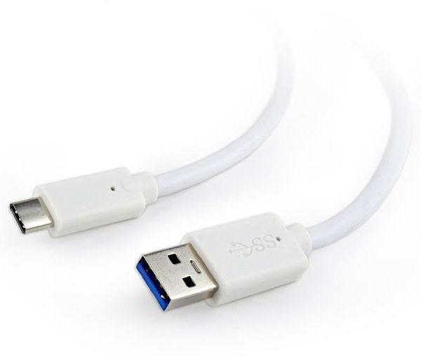 CABLE USB-C TO USB3 0.5M WHITE/CCP-USB3-AMCM-W-0.5M GEMBIRD