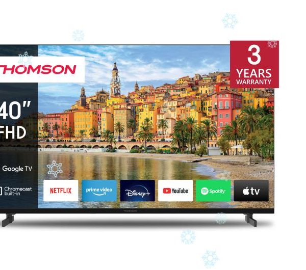 TV Set|THOMSON|40"|Smart/FHD|1920x1080|Wireless LAN|Bluetooth|Google TV|Black|40FG2S14