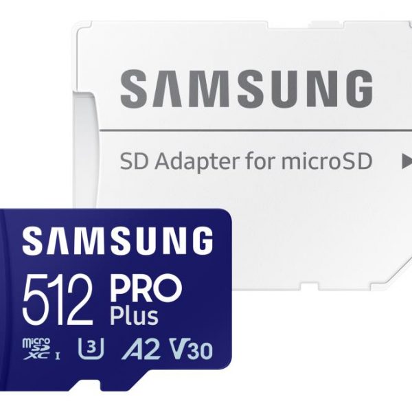 MEMORY MICRO SDXC PRO+ 512GB/W/ADAPT MB-MD512SA/EU SAMSUNG