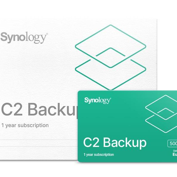 SOFTWARE LIC C2 STORAGE BACKUP/C2-BACKUP500G-1Y-EU SYNOLOGY