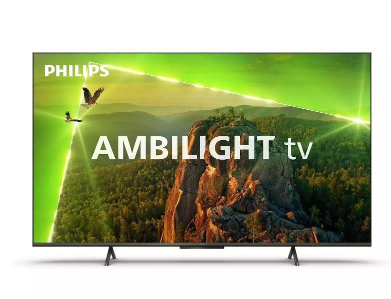 TV Set|PHILIPS|55"|4K/Smart|3840x2160|Wireless LAN|Bluetooth|Philips OS|Chrome|55PUS8118/12