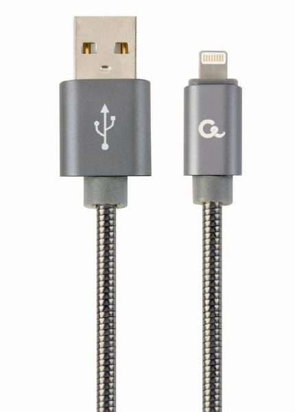 CABLE LIGHTNING TO USB2 2M/CC-USB2S-AMLM-2M-BG GEMBIRD
