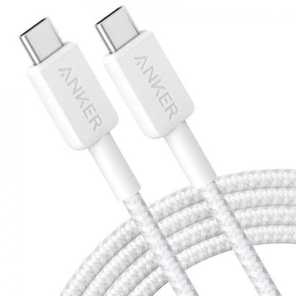 CABLE USB-C TO USB-C 1.8M/322 WHITE A81F6G21 ANKER