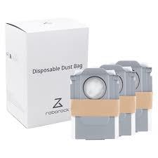 Vacuum Cleaner Accessory|ROBOROCK|Disposable Dust Bag 3-pack|White|For Q7 White+/Q7 White Max+/Q7 Black/ Q7 Black Max/S7 MaxV Black/S7 Black MaxV Ultra/S7 White Pro Ultra/S8 White Pro Ultra/S8 Black Pro Ultra/Q7 White/ Q7 White Max/S8 White+/Q8 White Max+/OC Black-D/S8 Black+/Q8 Black Max+/Q5 Black Pro+|8.02.0215