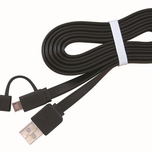 CABLE LIGHTNING +MICRO USB TO/AM 1M CC-USB2-AMLM2-1M GEMBIRD