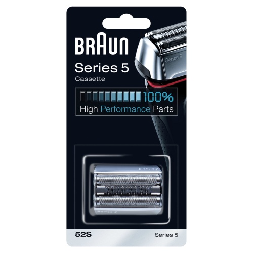 Braun Series 5 52S Replacement Shaver Head, Silver