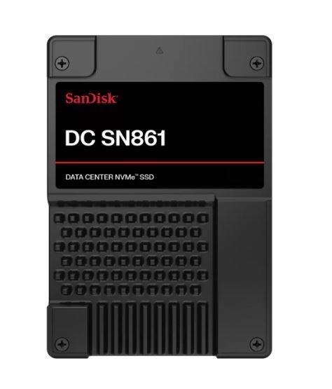 SSD|SANDISK|DC SN861|1.92TB|U.2|PCIe Gen5|NVMe|Write speed 3600 MBytes/sec|Read speed 13700 MBytes/sec|15mm|SDS6BA119PSP9X30TS2525
