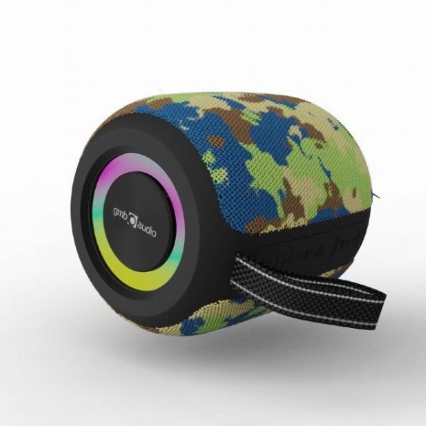 Portable Speaker|GEMBIRD|Camouflage|Portable/Wireless|Bluetooth|SPK-BT-LED-05-CM