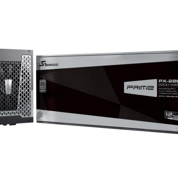 Power Supply|SEASONIC|PRIME PX ATX 3.1|2200 Watts|Efficiency 80 PLUS PLATINIUM|MTBF 100000 hours|PRIME-PX-2200-ATX30