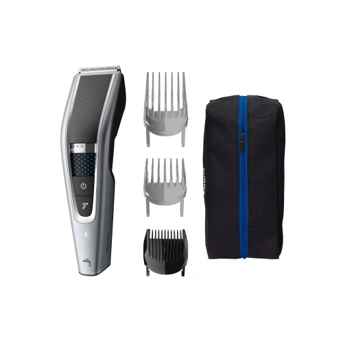 Philips 5000 Series HC5630/15 Hair Clipper/Trimmer, Silver/Black