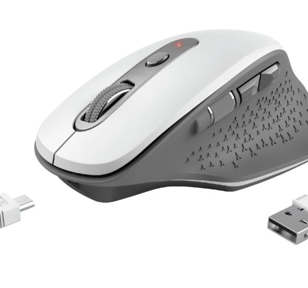 MOUSE USB OPTICAL WRL/OZAA WHITE 24035 TRUST
