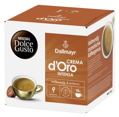 Nescafe Dolce Gusto Dallmayr Crema d'Oro Intensa Coffee, 16 capsules