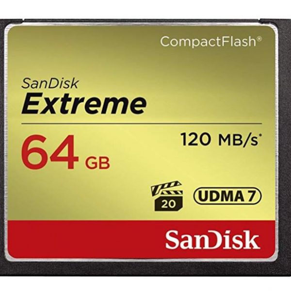 MEMORY COMPACT FLASH 64GB/SDCFXSB-064G-G46 SANDISK