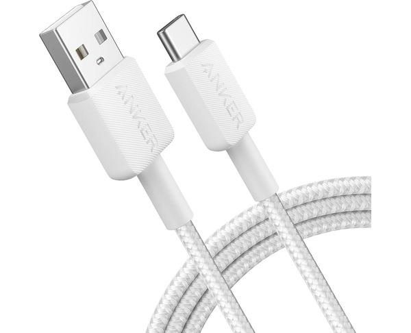 CABLE USB-A TO USB-C 1.8M/322 WHITE A81H6G21 ANKER