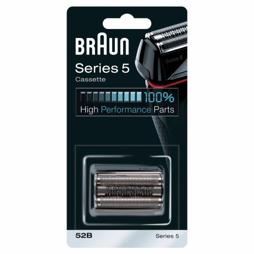 Braun Series 5 52B Replacement Shaver Head, Black
