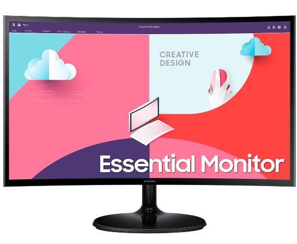 LCD Monitor|SAMSUNG|S24C364EAU|24"|Curved|Panel VA|1920x1080|16:9|75Hz|Matte|4 ms|Tilt|Colour Black|LS24C364EAUXEN