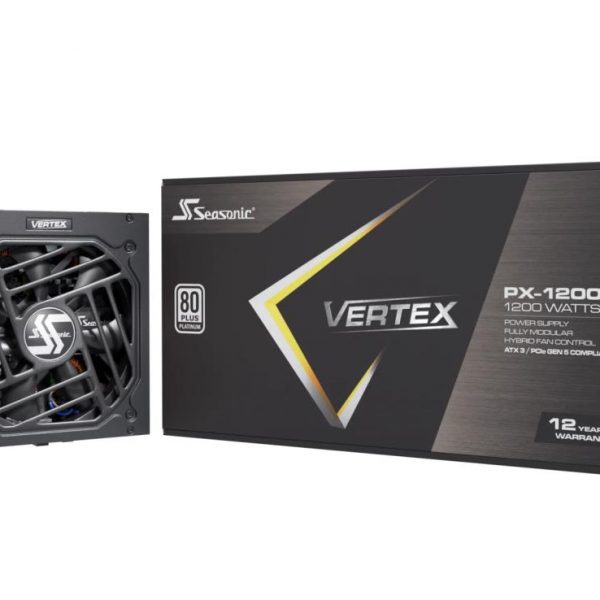 Power Supply|SEASONIC|VERTEX PX|1200 Watts|Efficiency 80 PLUS PLATINIUM|MTBF 100000 hours|VERTEXPX-1200